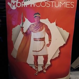 🍀Source Unknown Roman Costume in White and Gold